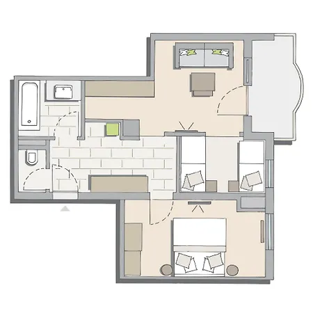 Pop-up Living Zell Am Hotell 4*